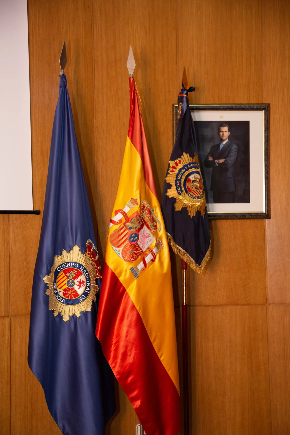 Acto Donación Guión de Mando de la Jefatura Superior de Policía Nacional de la Comunidad Autónoma de Valencia
