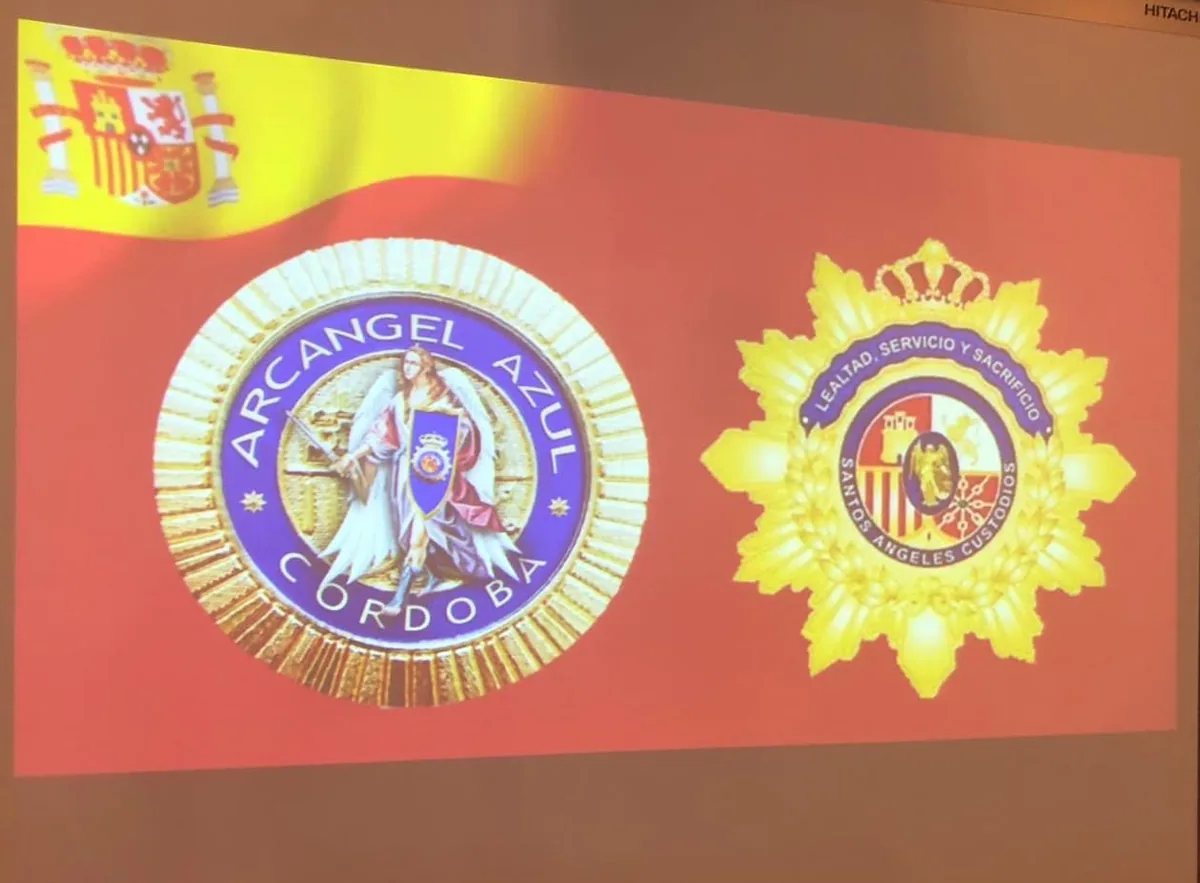 Acto Hermanamiento Asociación Arcángel Azul y Santos Ángeles Custodios. Córdoba. Imagen 9 de 18