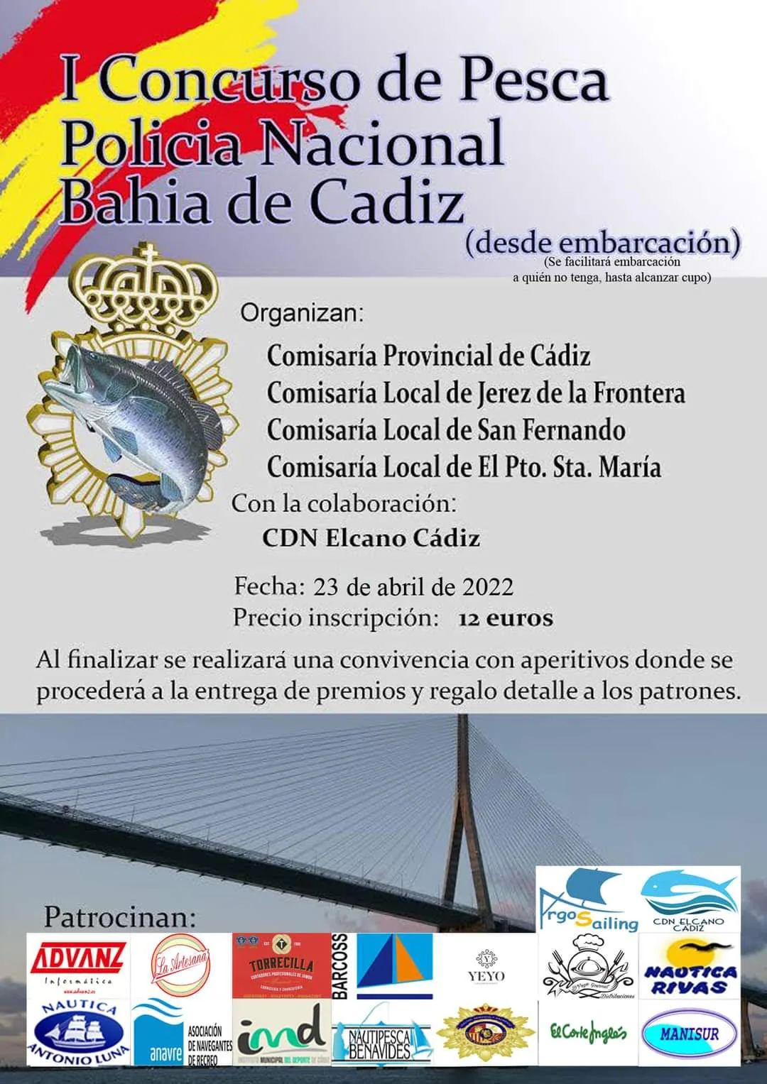 Primer Concurso de Pesca Policía Nacional