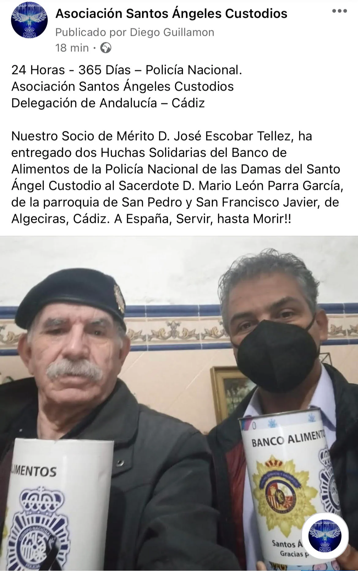 Banco alimentos Policia Nacional de las Damas del Santo Angel Custodio. Imagen 5 de 89