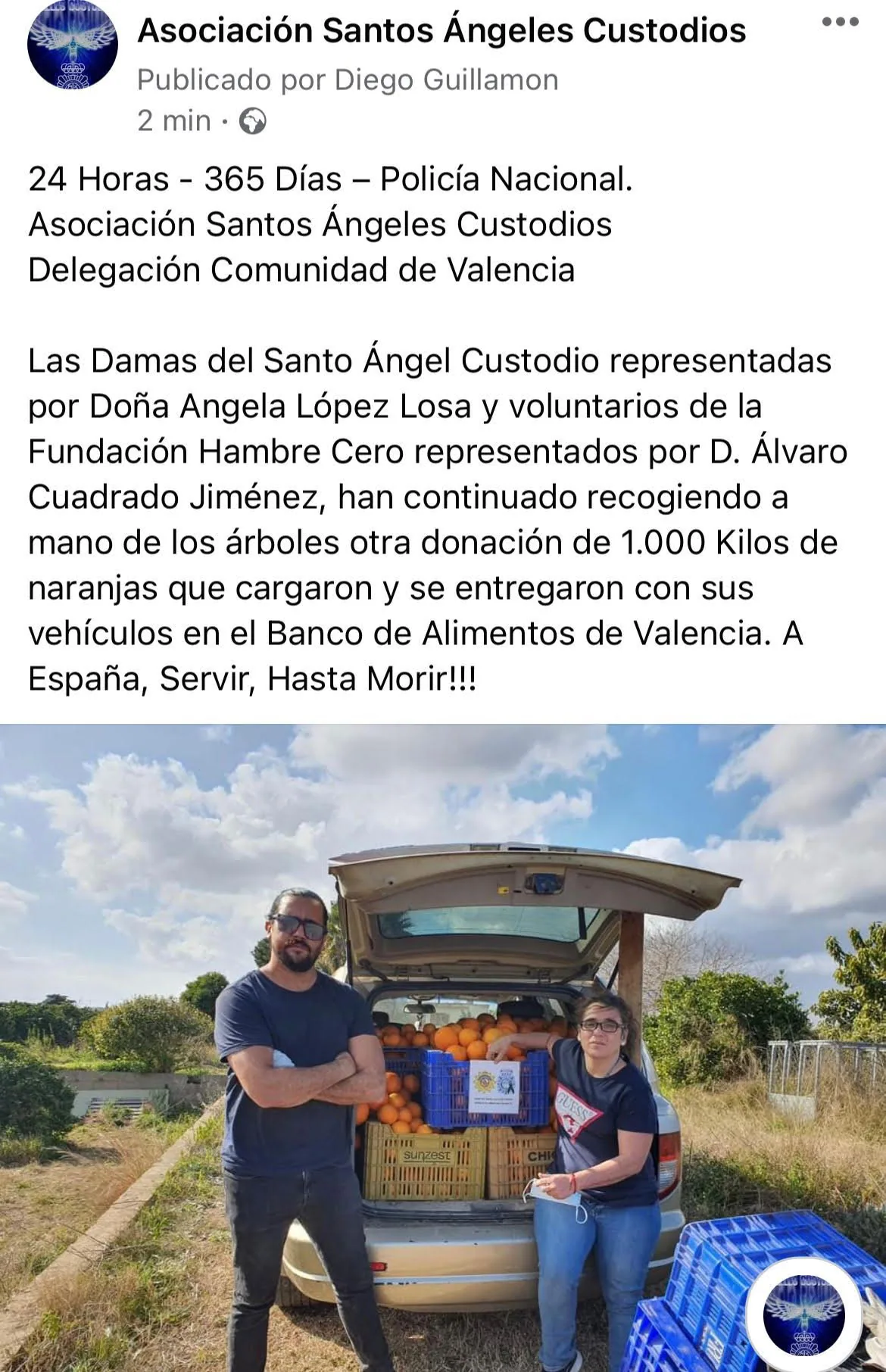 Banco alimentos Policia Nacional de las Damas del Santo Angel Custodio. Imagen 6 de 89
