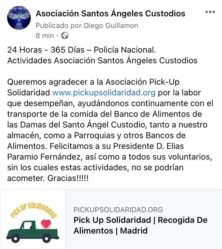 Banco alimentos Policia Nacional de las Damas del Santo Angel Custodio. Imagen 8 de 89