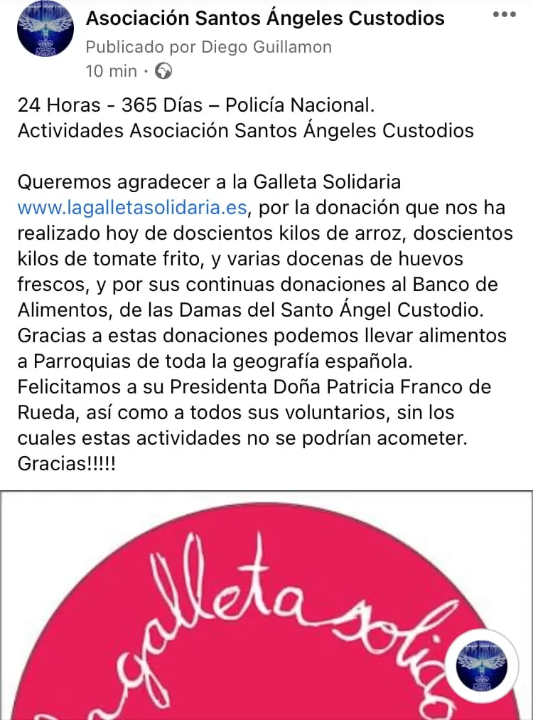 Banco alimentos Policia Nacional de las Damas del Santo Angel Custodio. Imagen 11 de 89