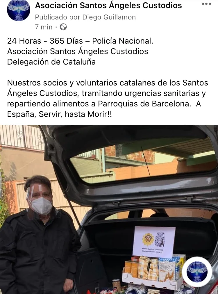 Banco alimentos Policia Nacional de las Damas del Santo Angel Custodio. Imagen 19 de 89