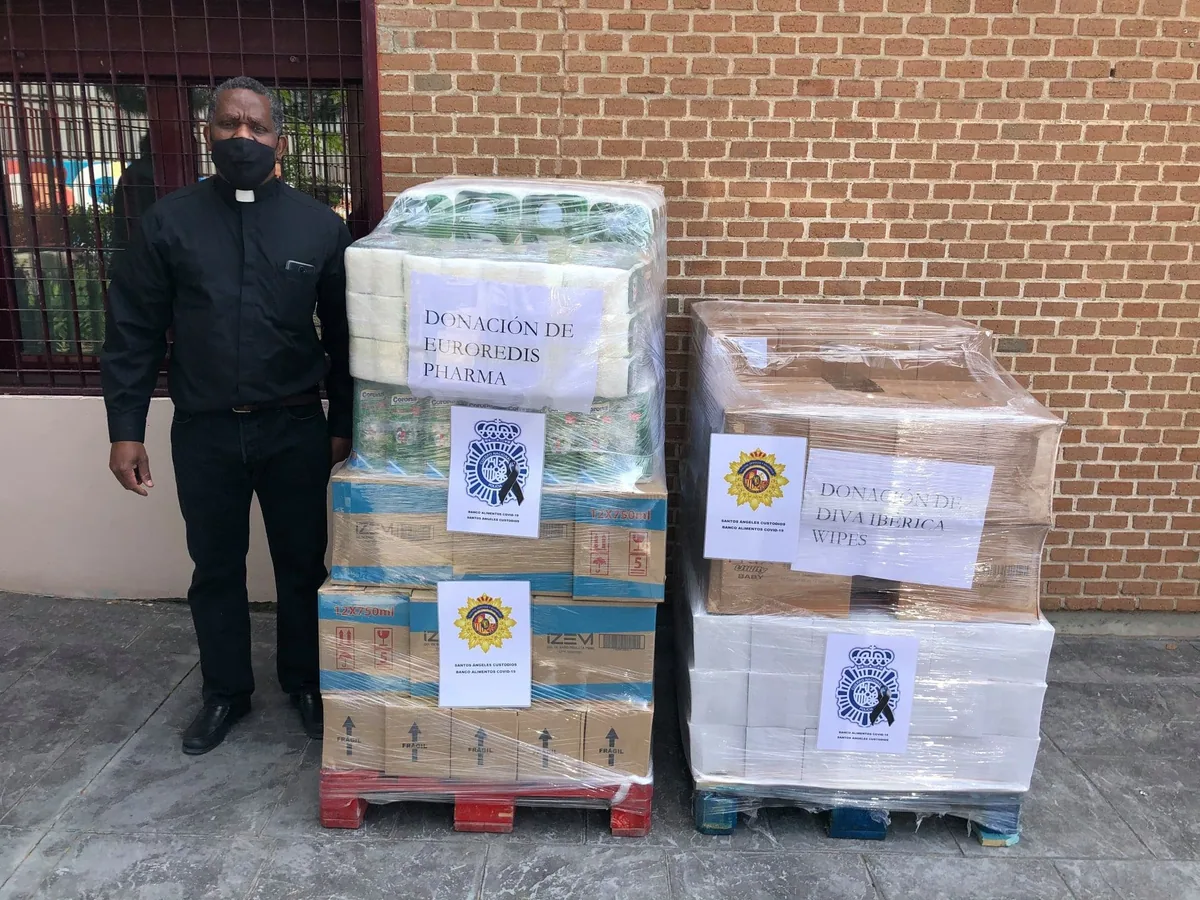 Banco alimentos Policia Nacional de las Damas del Santo Angel Custodio. Imagen 24 de 89