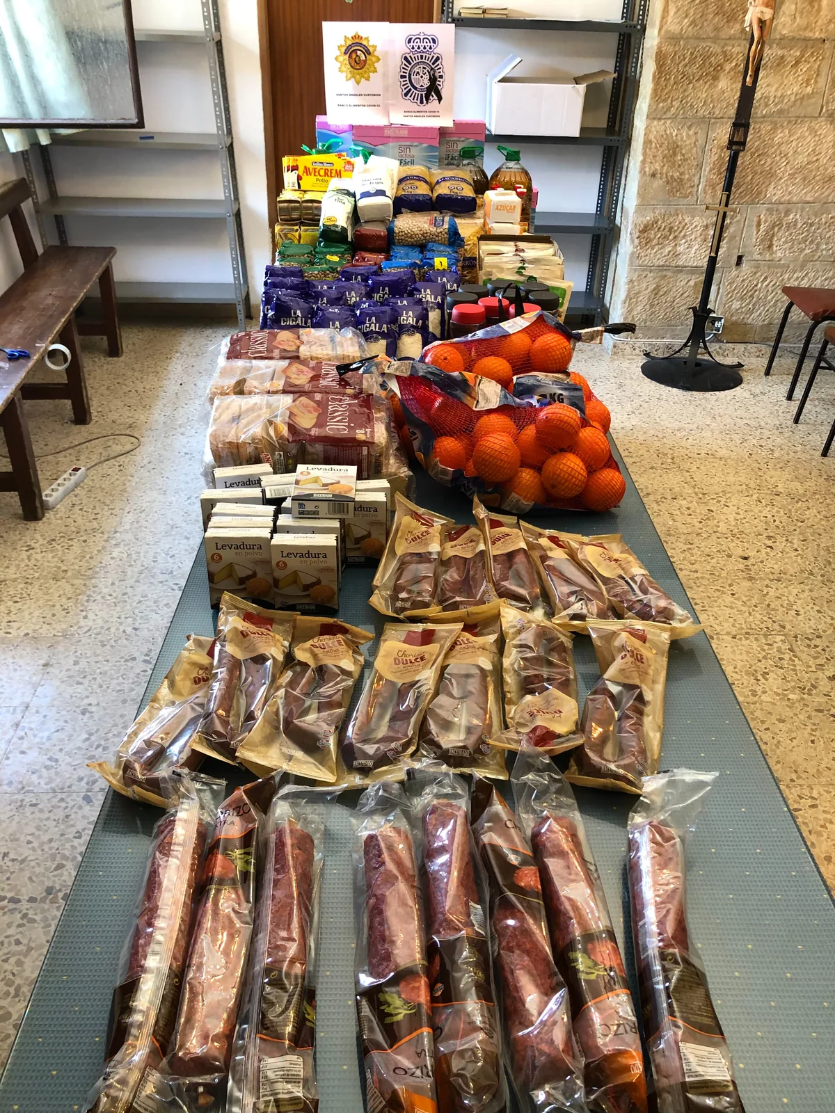 Banco alimentos Policia Nacional de las Damas del Santo Angel Custodio. Imagen 41 de 89