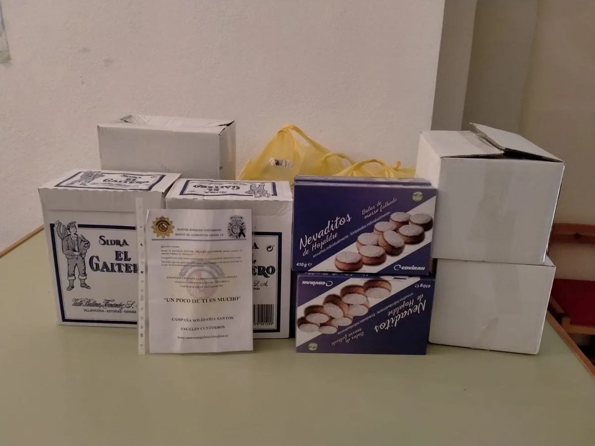 Banco alimentos Policia Nacional de las Damas del Santo Angel Custodio. Imagen 65 de 89