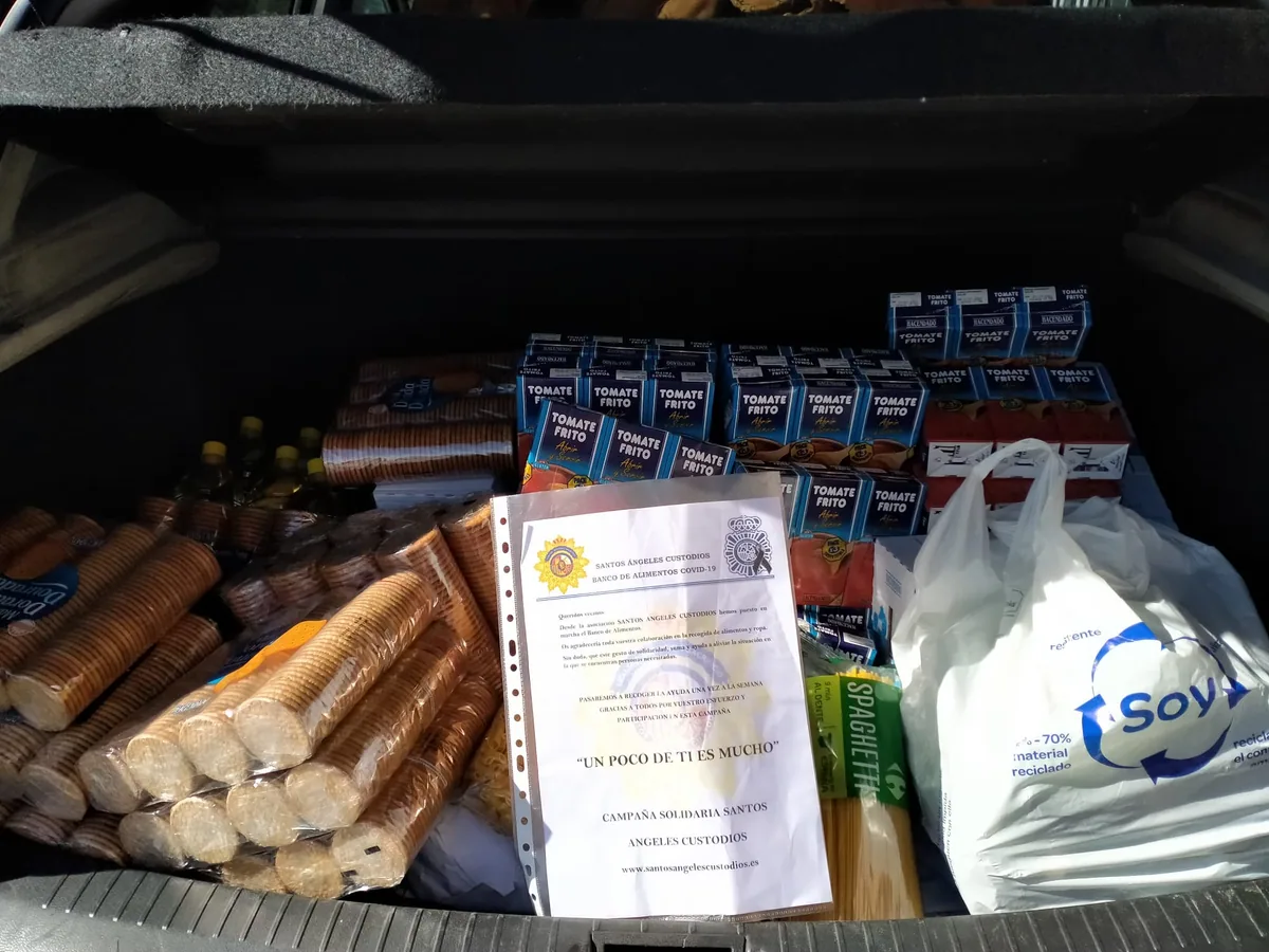 Banco alimentos Policia Nacional de las Damas del Santo Angel Custodio. Imagen 85 de 89