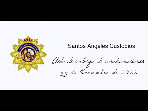 Asociacion Santos Angeles Custodios - Acto Jefatura Superior de Madrid
